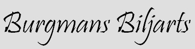 Logo Burgmans Biljarts webshop